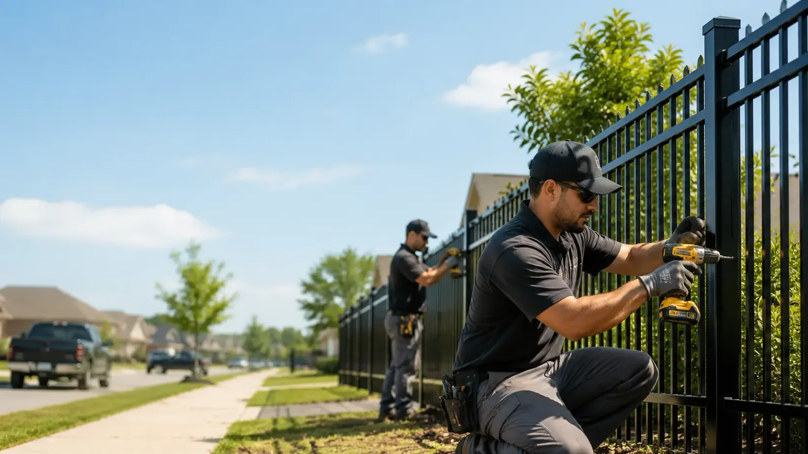 Metal Fence Installation in Scotrun, PA